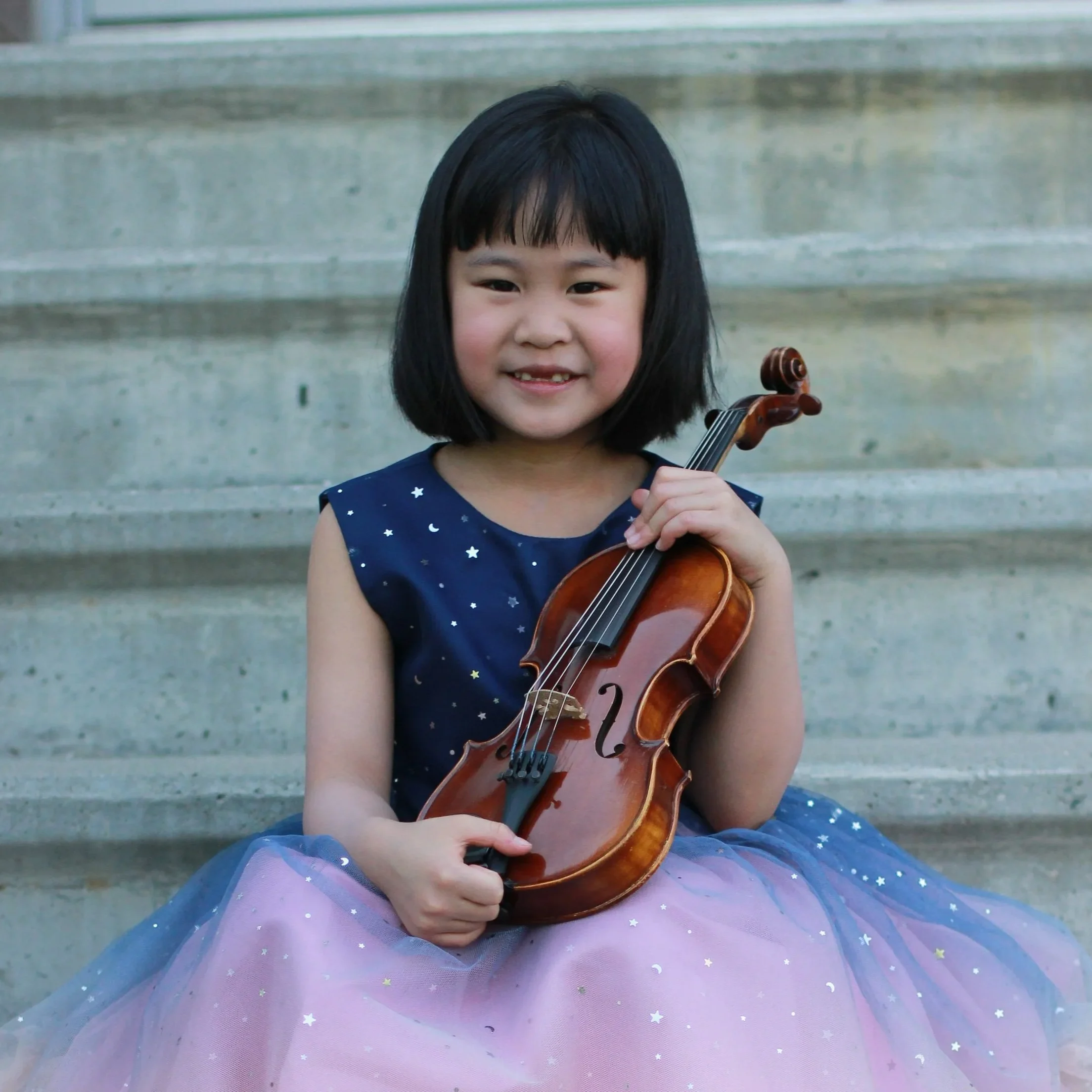Jeune musicienne de l'OSJVS
